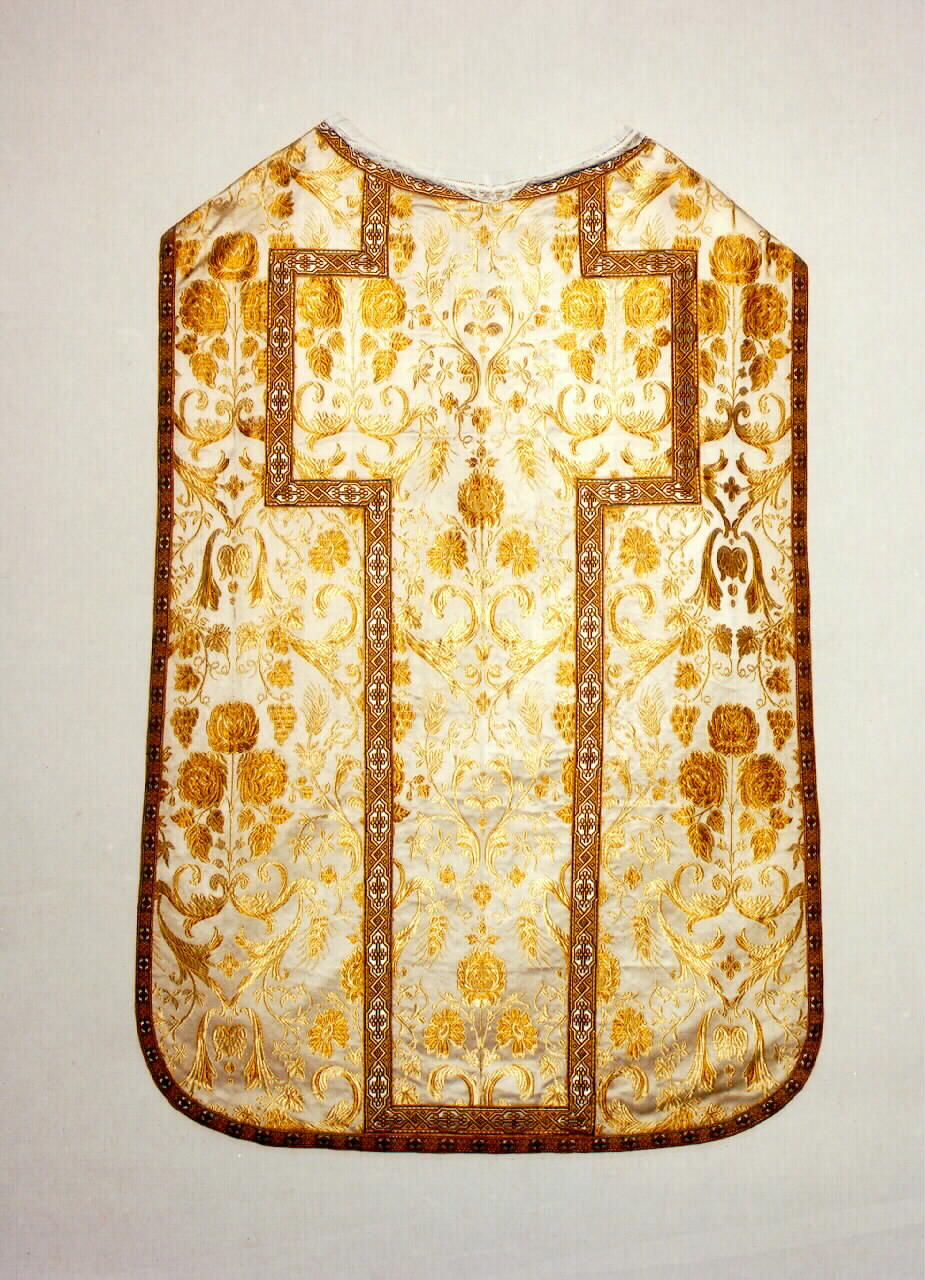 pianeta - manifattura siciliana (Seconda metà sec. XIX)