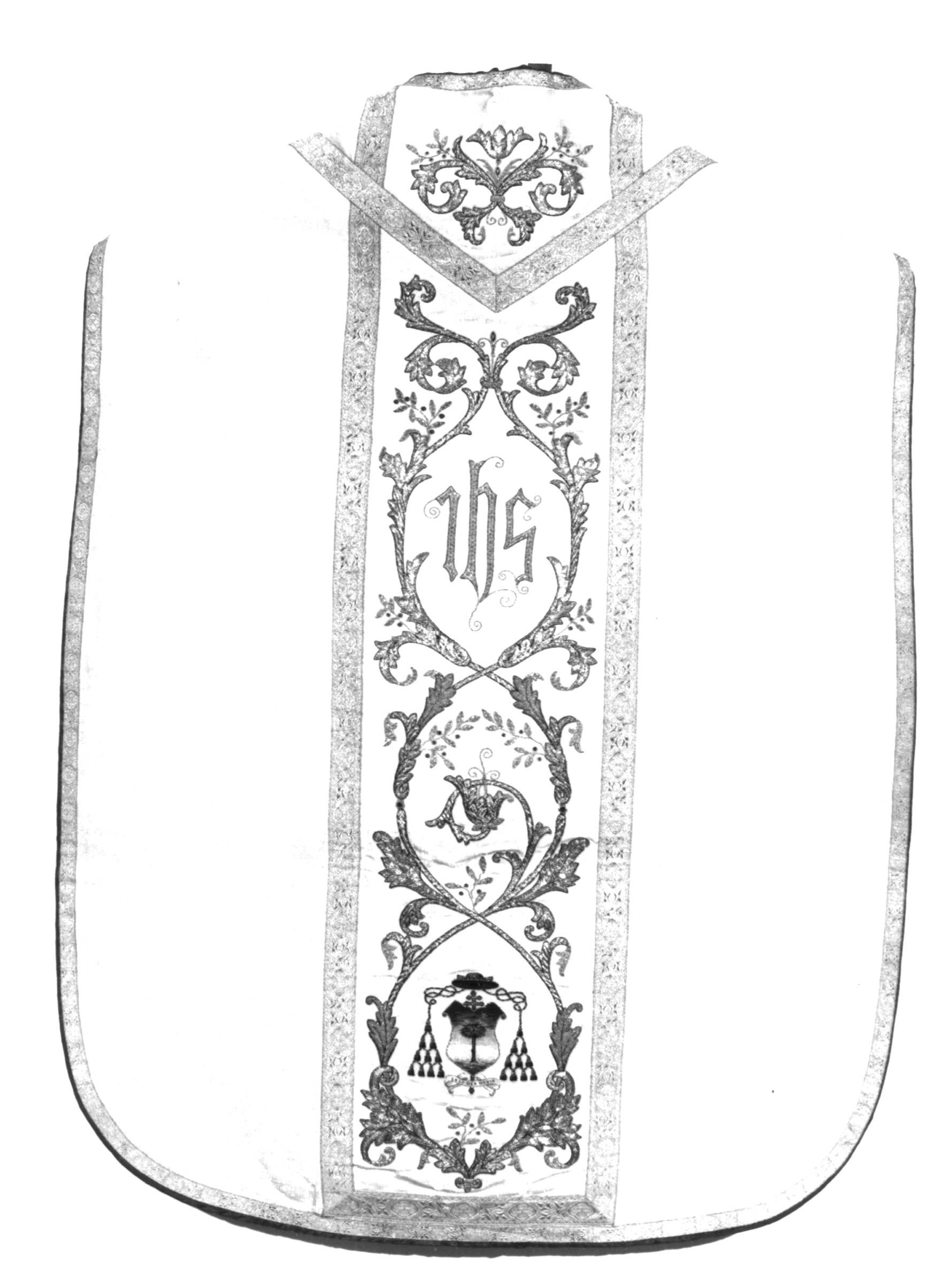 paramento liturgico - MANIFATTURA LAZIALE (secc. XIX/ XX)