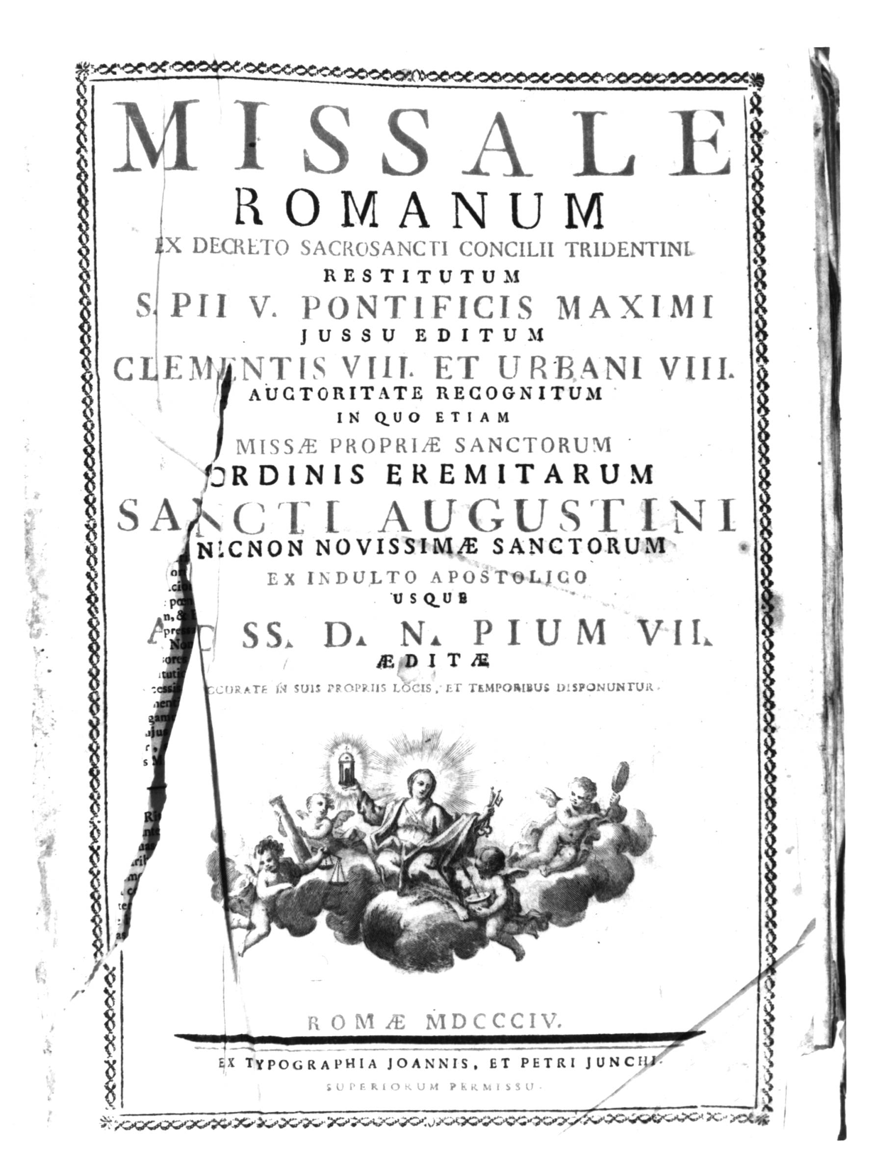 legatura di libro liturgico - ambito Italiano (SEC. XIX)