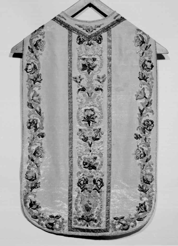 paramento liturgico - manifattura fiorentina (fine/inizio secc. XVIII/ XIX)