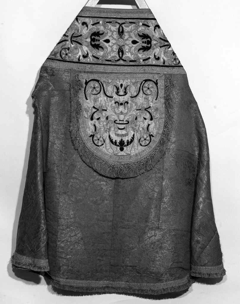 paramento liturgico - manifattura fiorentina (fine/inizio secc. XVI/ XVII)