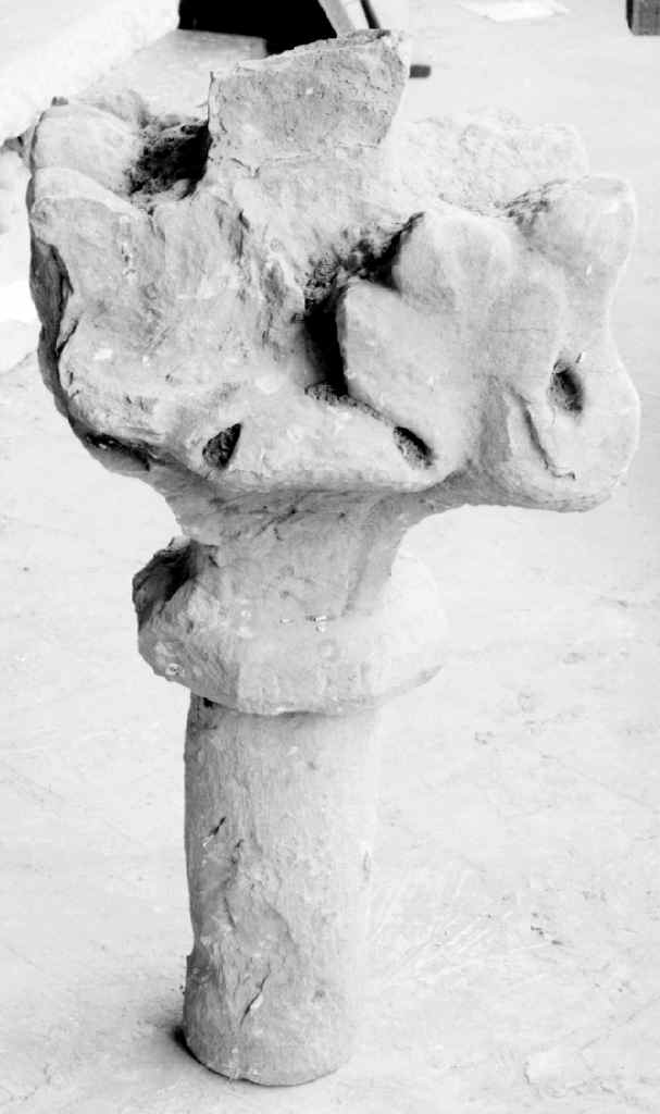 colonnina, frammento - manifattura toscana (seconda metà sec. XIV)