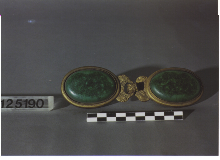 FIBBIA OVALOIDE DOPPIA