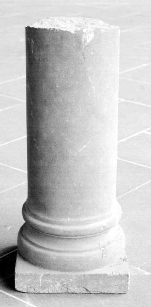 colonnina, frammento - produzione toscana (sec. XV)