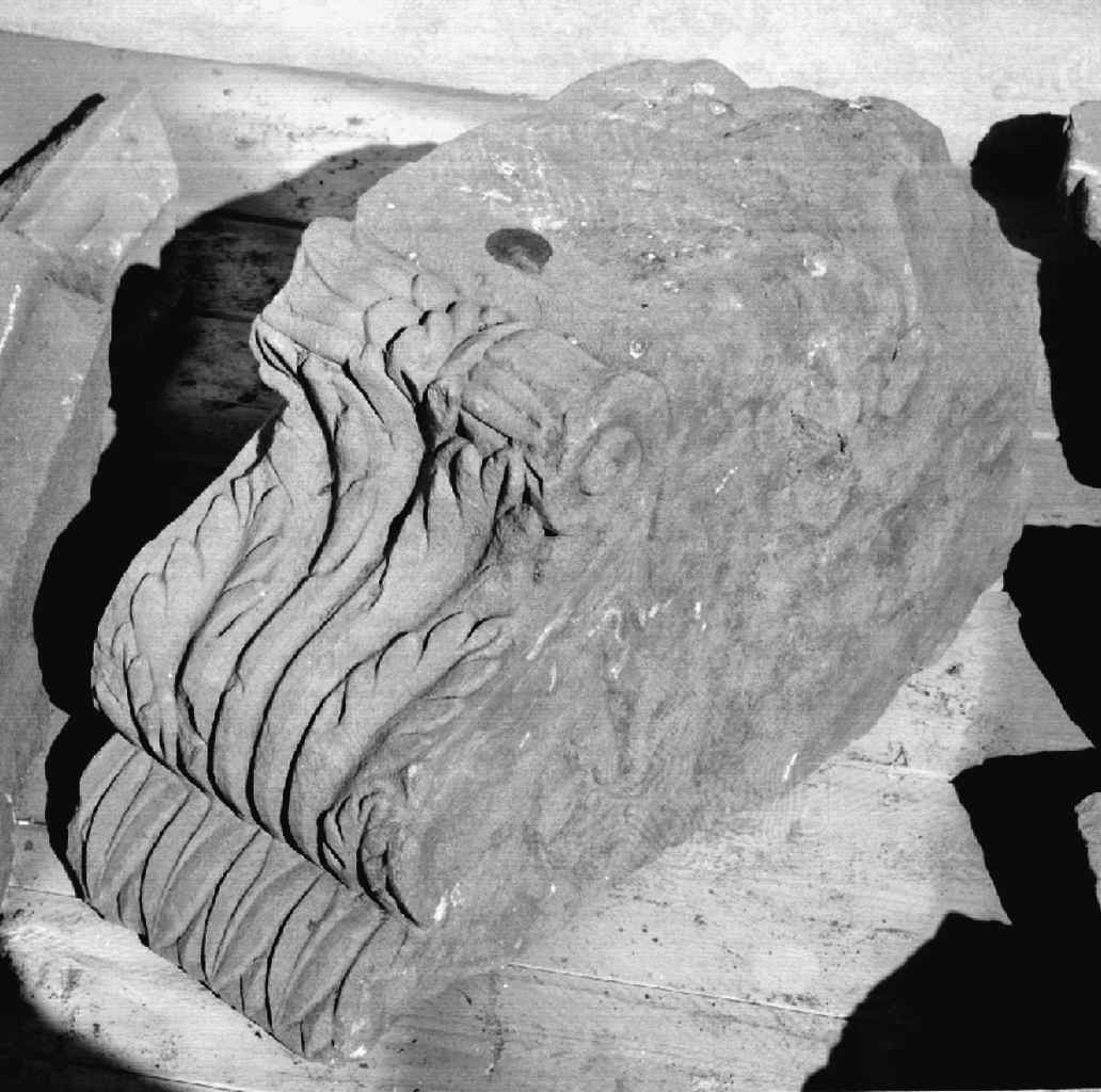 mensola architettonica - produzione toscana (sec. XV)