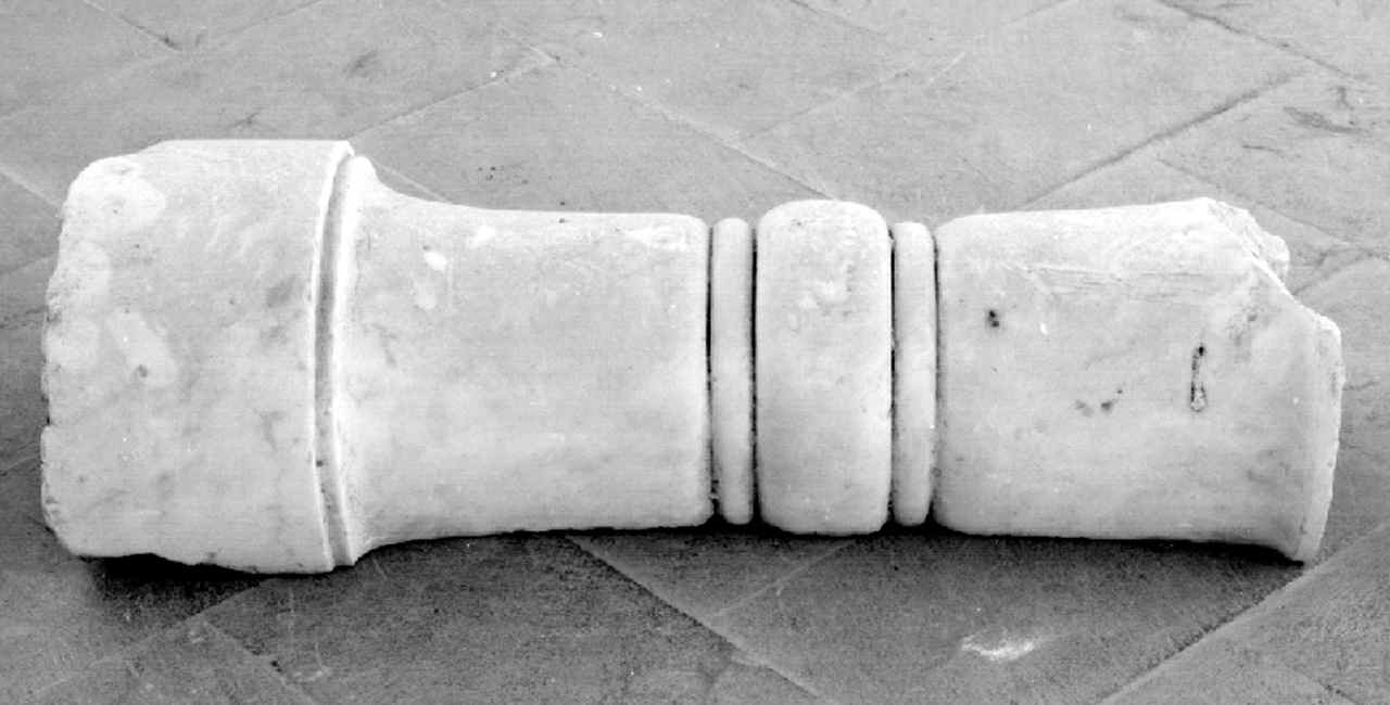 balaustro, frammento - manifattura fiorentina (sec. XIX)