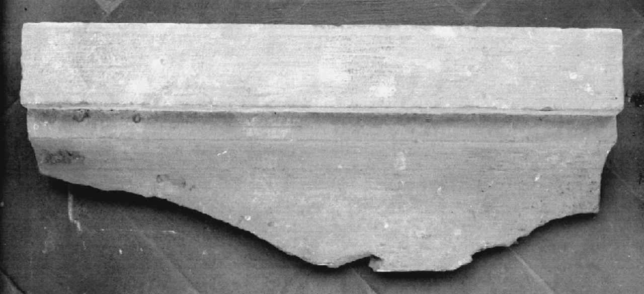 stipite, frammento - produzione fiorentina (sec. XVI)