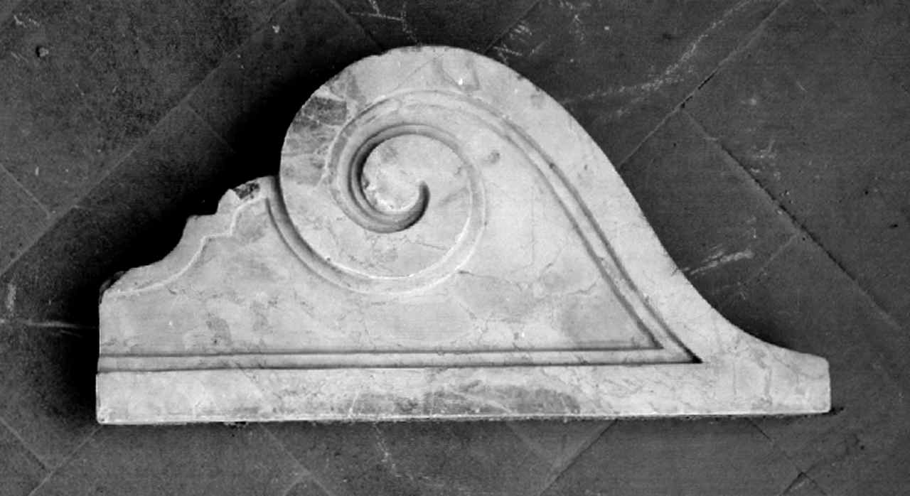 mensola architettonica, serie - produzione toscana (sec. XIX)