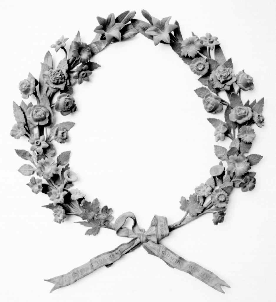 corona di fiori di Fonderia Galli (sec. XIX)