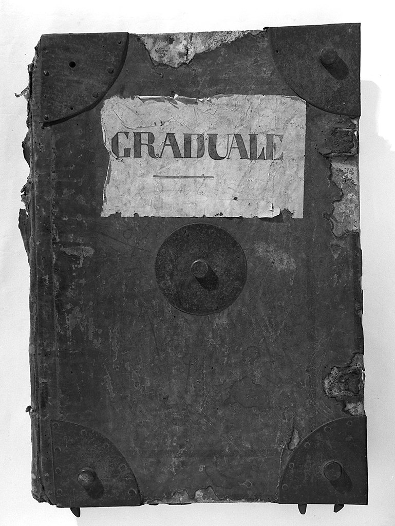 coperta di libro liturgico - produzione fiorentina (prima metà sec. XVIII)