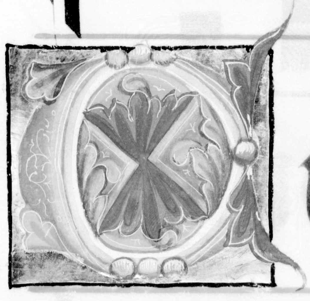 lettera C (miniatura) di Simone Camaldolese (cerchia) (sec. XIV)