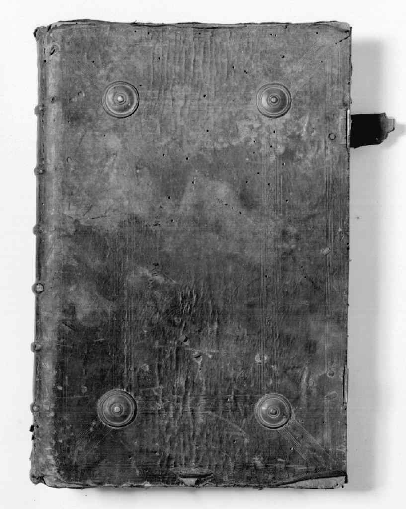 coperta di libro liturgico - produzione fiorentina (sec. XVIII)