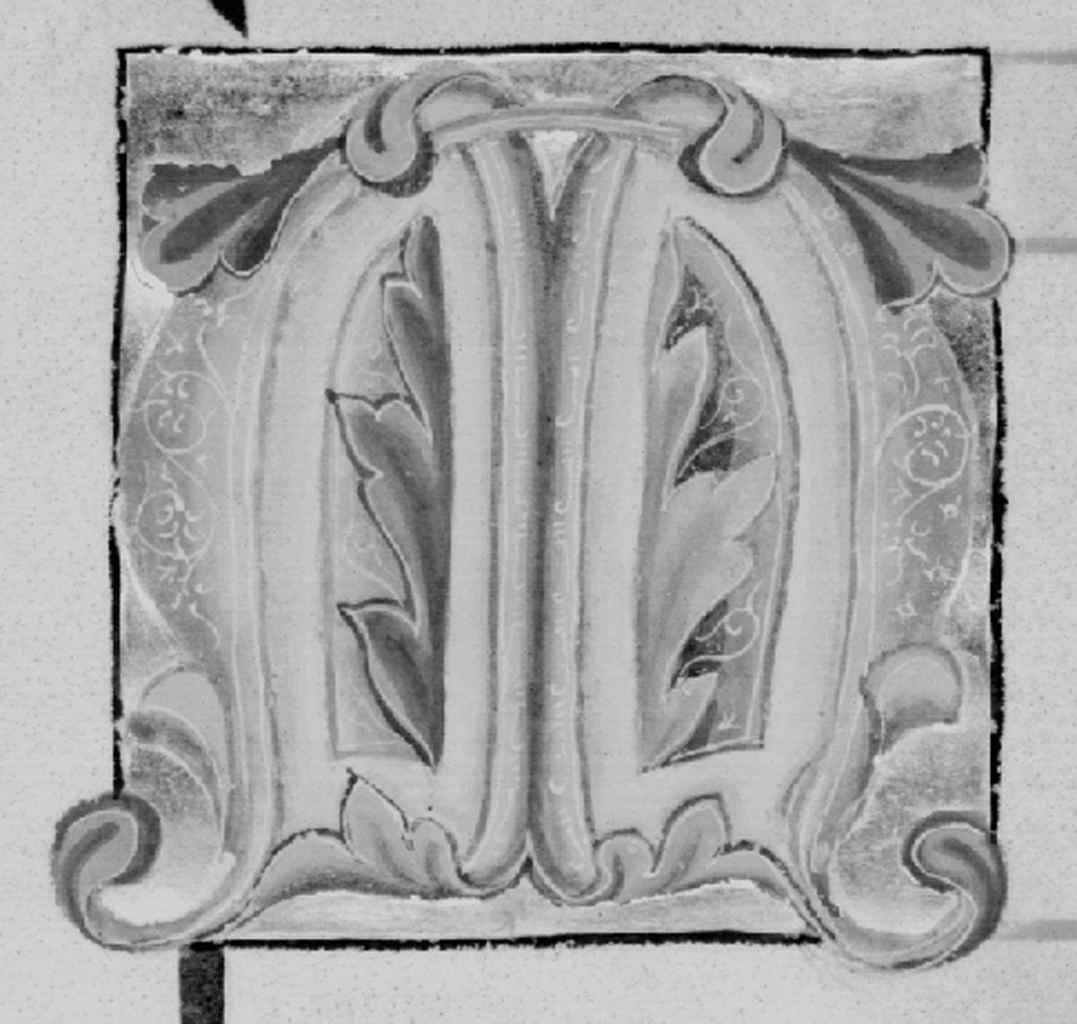 lettera M (miniatura) di Simone Camaldolese (e aiuti) (sec. XIV, sec. XIV)