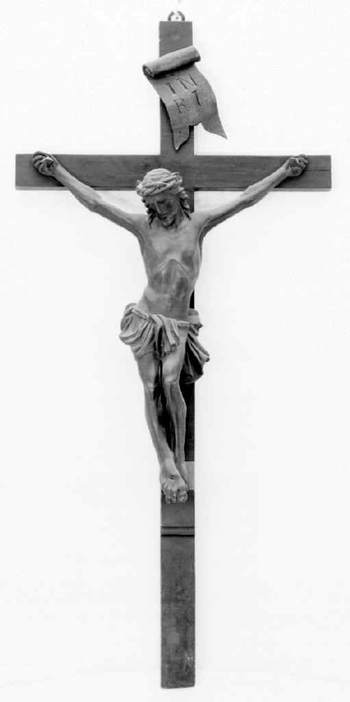 Cristo crocifisso (crocifisso) - produzione fiorentina (sec. XIX)