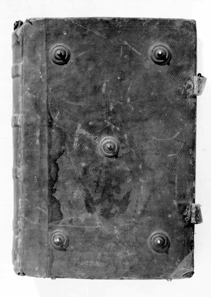 coperta di libro liturgico - manifattura italiana (sec. XVIII)