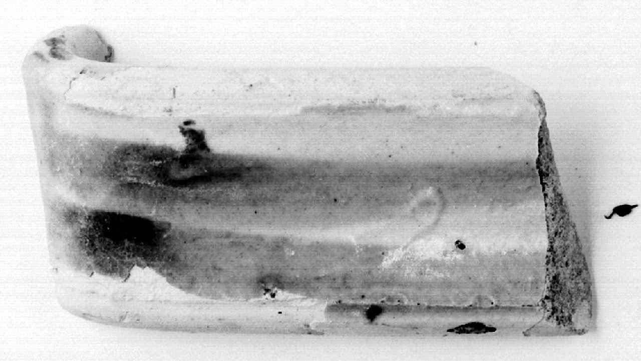 vaso, frammento - manifattura italiana (sec. XVII)