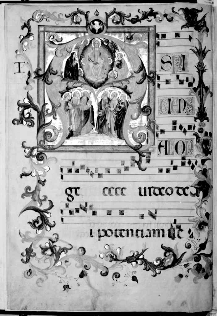 antifonario di Simone Camaldolese (e aiuti), Soldini Paolo (e aiuti) - ambito fiorentino (sec. XIV)