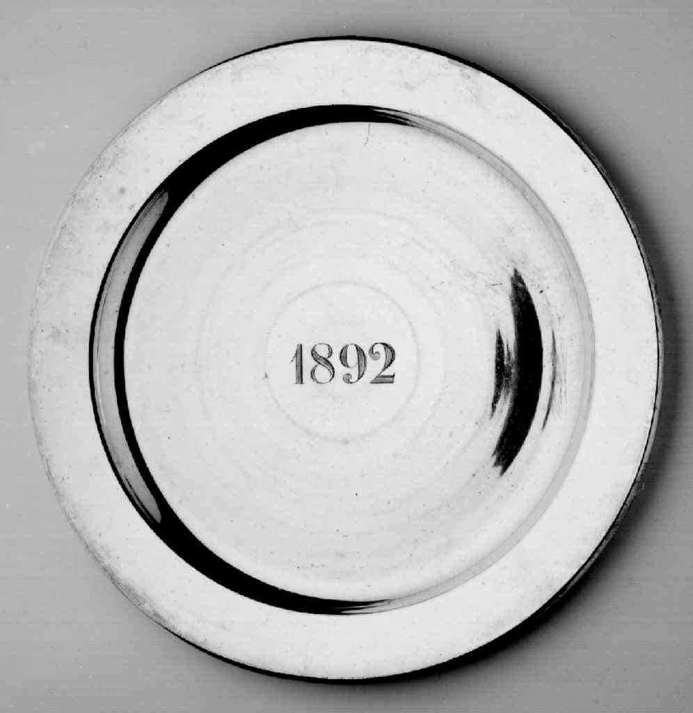 piatto - bottega fiorentina (sec. XIX)