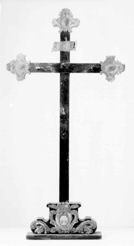 croce da tavolo - bottega toscana (sec. XIX)