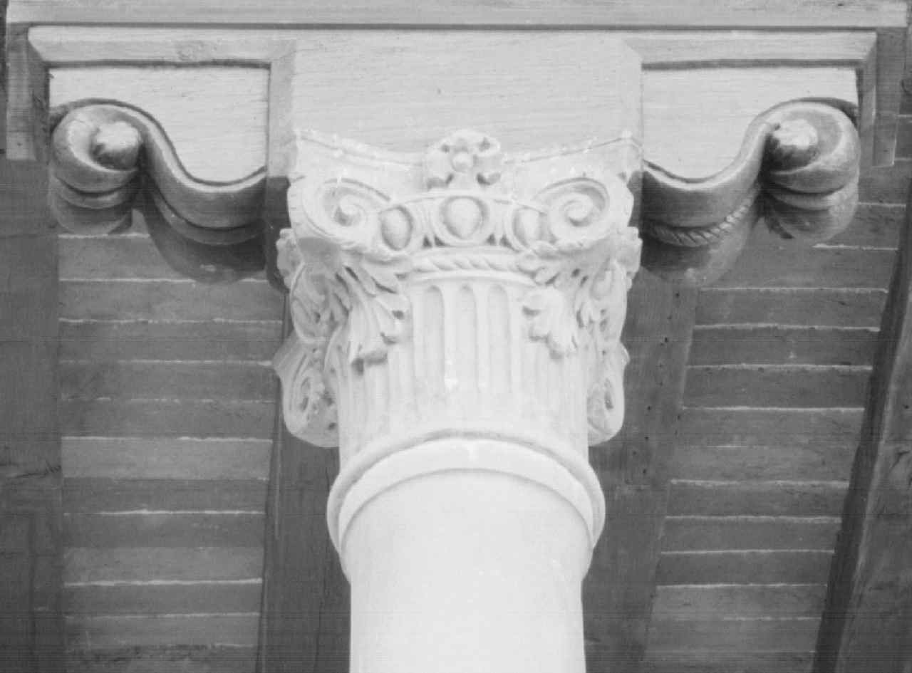 mensola - angolare, serie - produzione fiorentina (seconda metà sec. XIX)