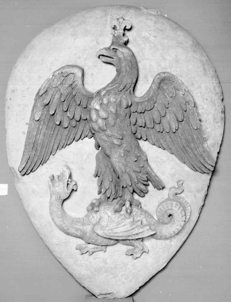 stemma di Parte Guelfa (rilievo) - ambito fiorentino (terzo quarto sec. XIX)