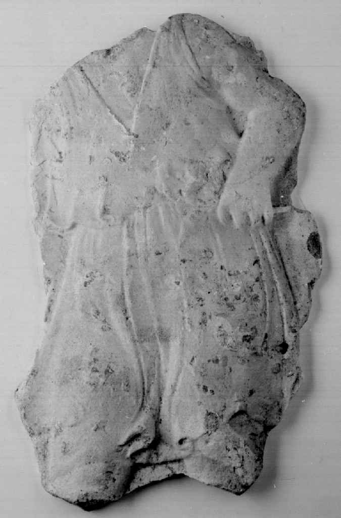putto (rilievo, frammento) - ambito fiorentino (secc. XIX/ XX)