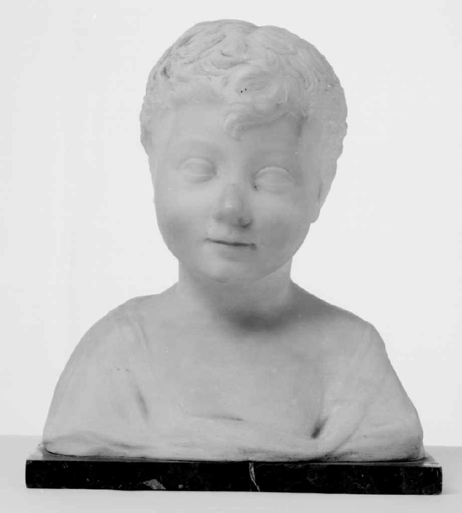busto di bambino (scultura) - ambito fiorentino (sec. XIX)