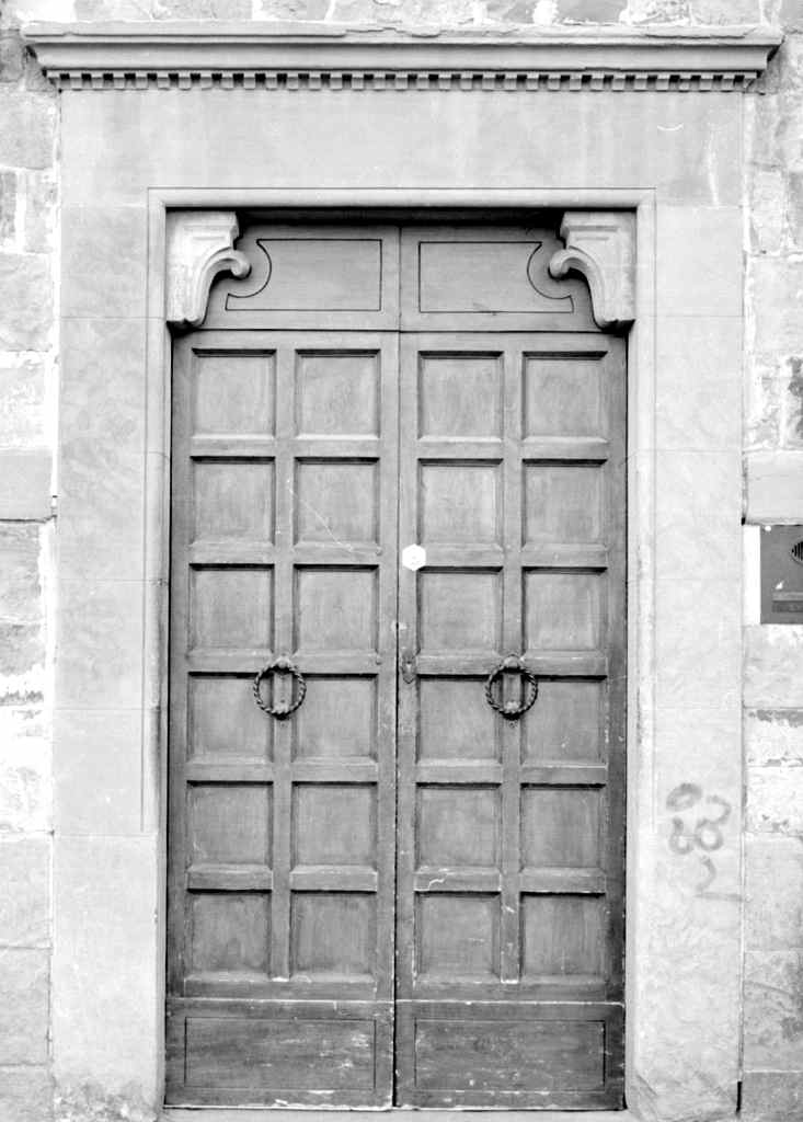 mostra di porta - manifattura fiorentina (sec. XIX)