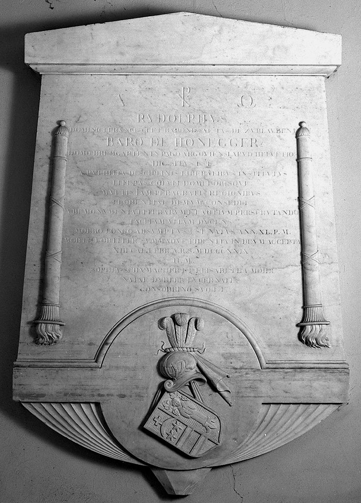 monumento funebre - ambito fiorentino (sec. XIX)