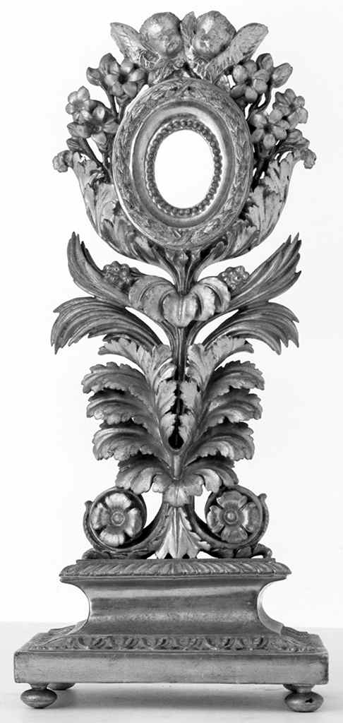 reliquiario - a ostensorio - produzione fiorentina (prima metà sec. XVIII)