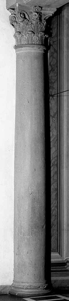 colonna, serie - produzione fiorentina (sec. XVII)