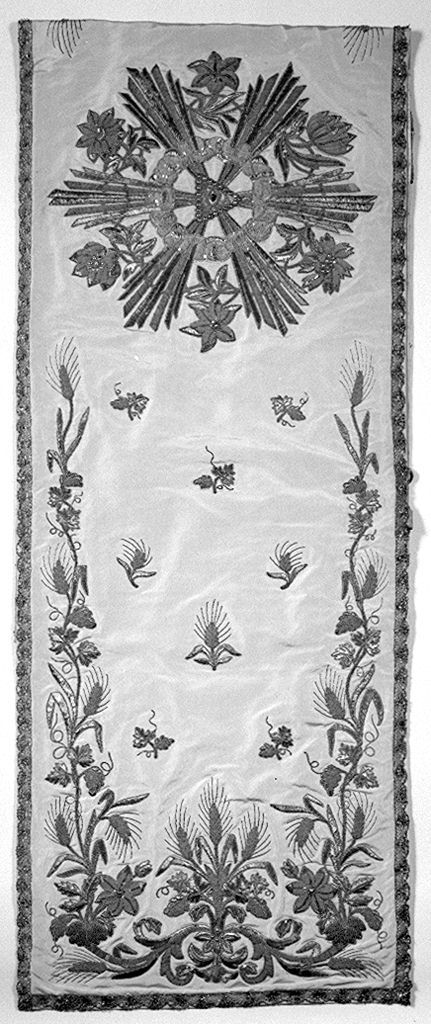 velo omerale - manifattura toscana (prima metà sec. XIX)