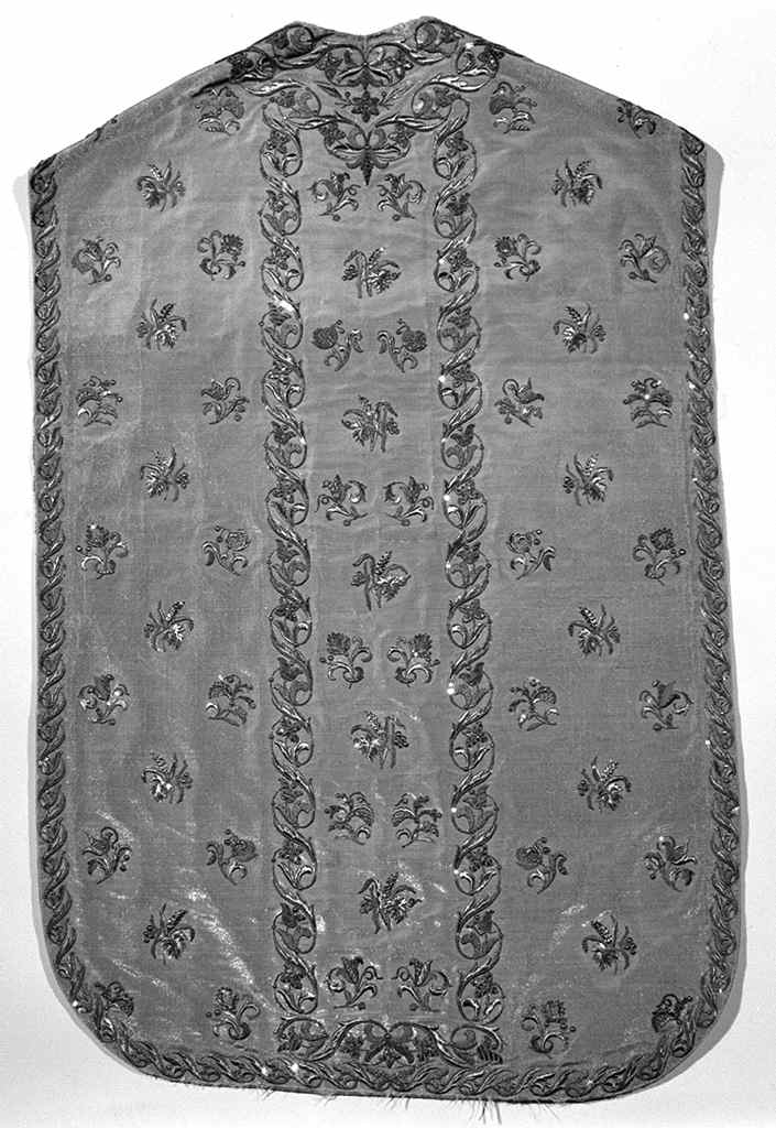 paramento liturgico - manifattura toscana (prima metà sec. XIX)