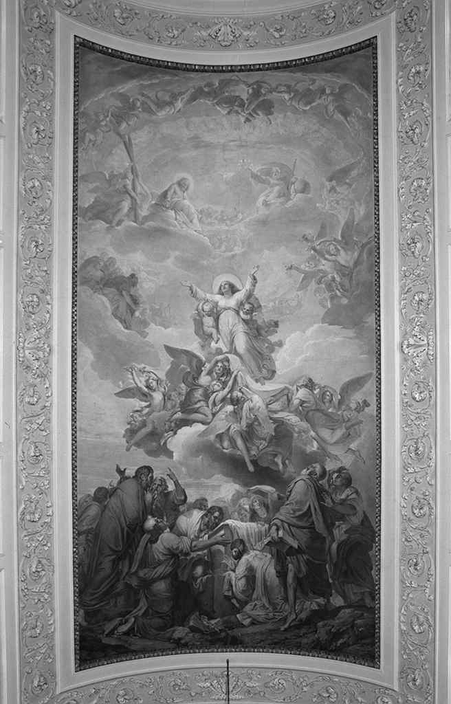 assunzione della Madonna (dipinto) di Nenci Francesco (sec. XIX)