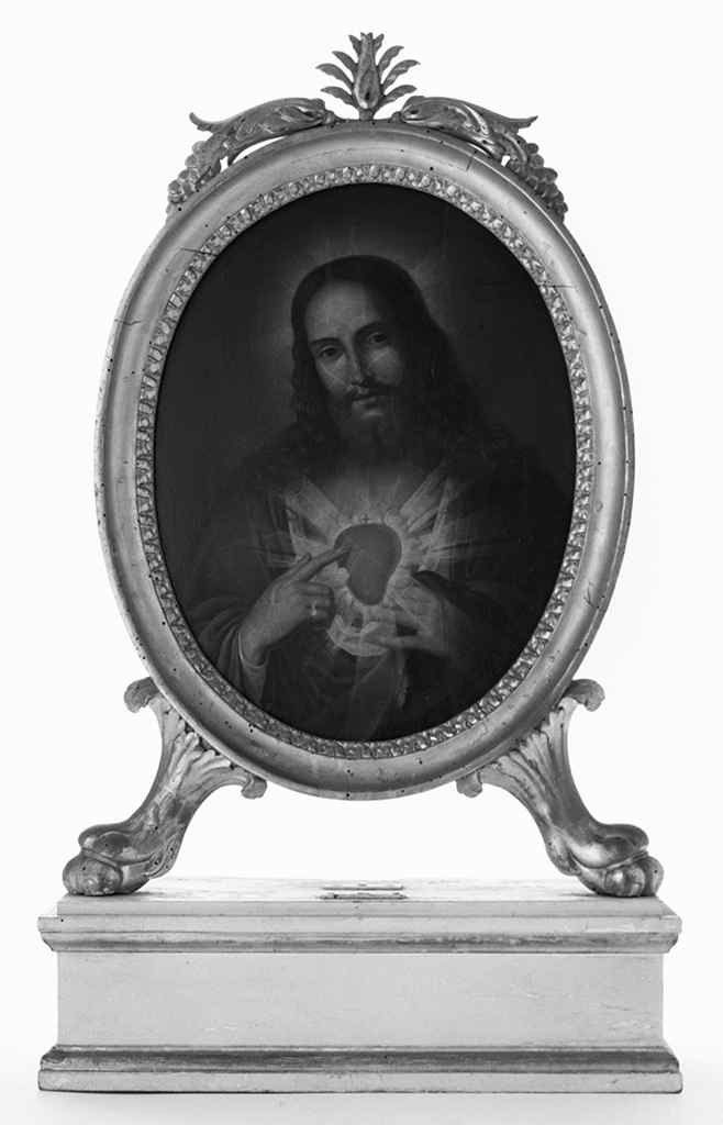 Sacro Cuore di Gesù (dipinto) - ambito fiorentino (seconda metà sec. XIX)