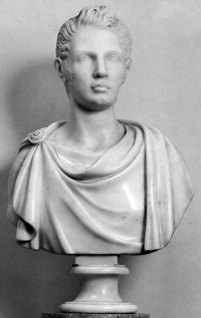 busto ritratto di Pietro Leopoldo II di Lorena (scultura) - bottega toscana (seconda metà sec. XIX)