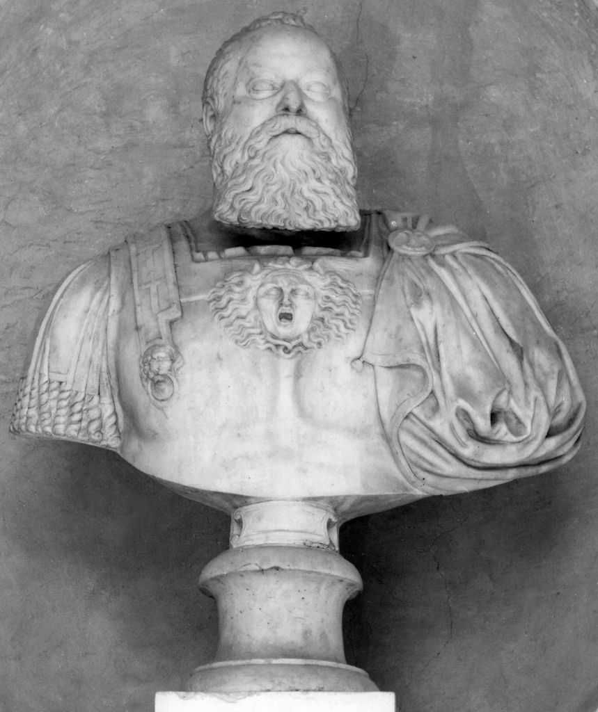 ritratto d'uomo (busto) - bottega toscana (sec. XVI)