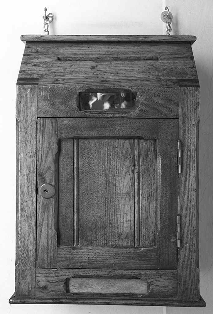 cassetta per lettere - produzione italiana (seconda metà sec. XIX)