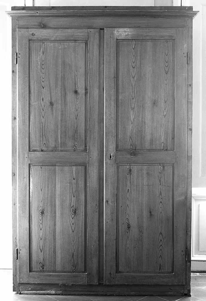 armadio - produzione italiana (ultimo quarto sec. XIX)