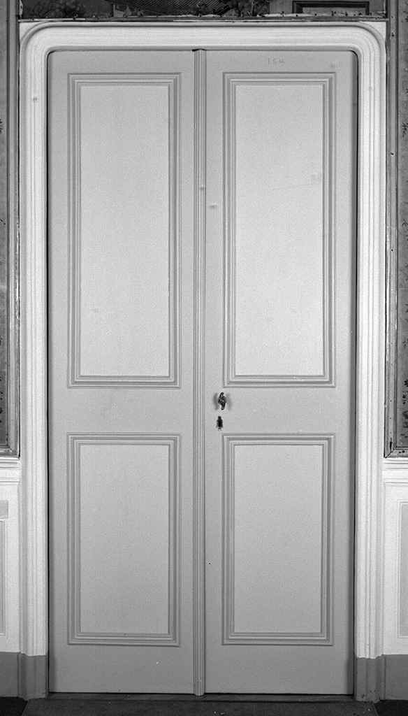 porta - a due battenti, serie - bottega toscana (sec. XVIII)