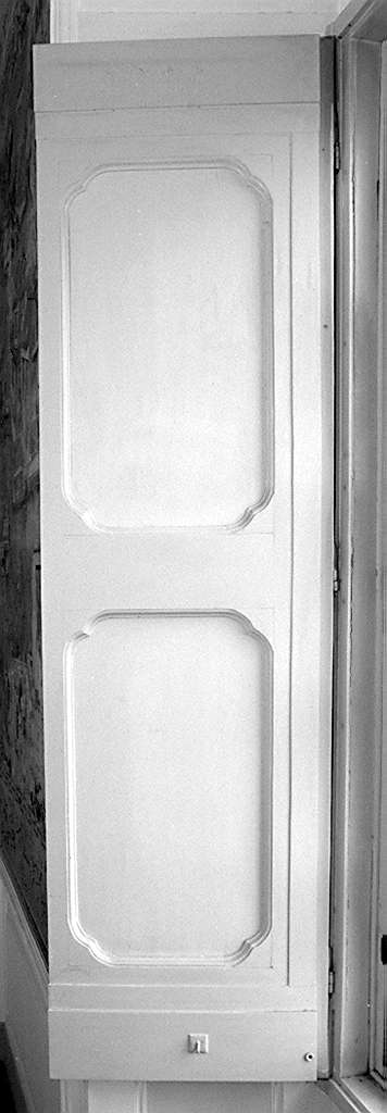 scuro di finestra - bottega toscana (sec. XVIII)