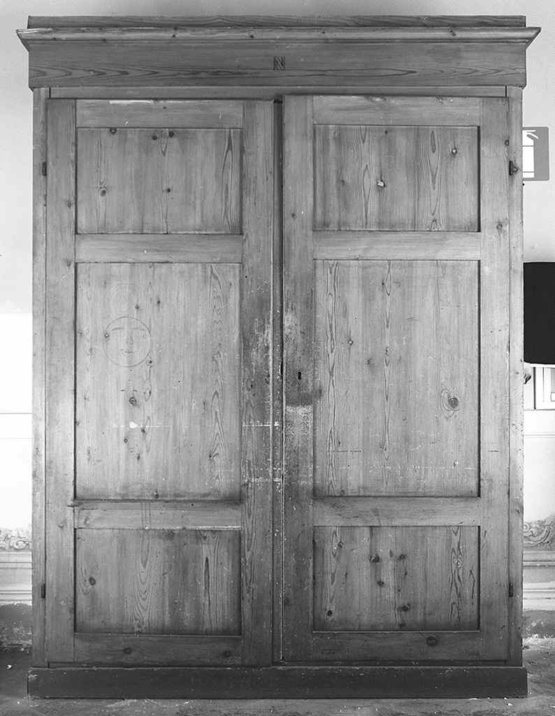 armadio, serie - bottega toscana (primo quarto sec. XX)