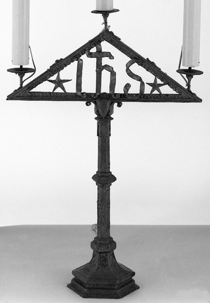 candelabro, serie - bottega toscana (sec. XX)