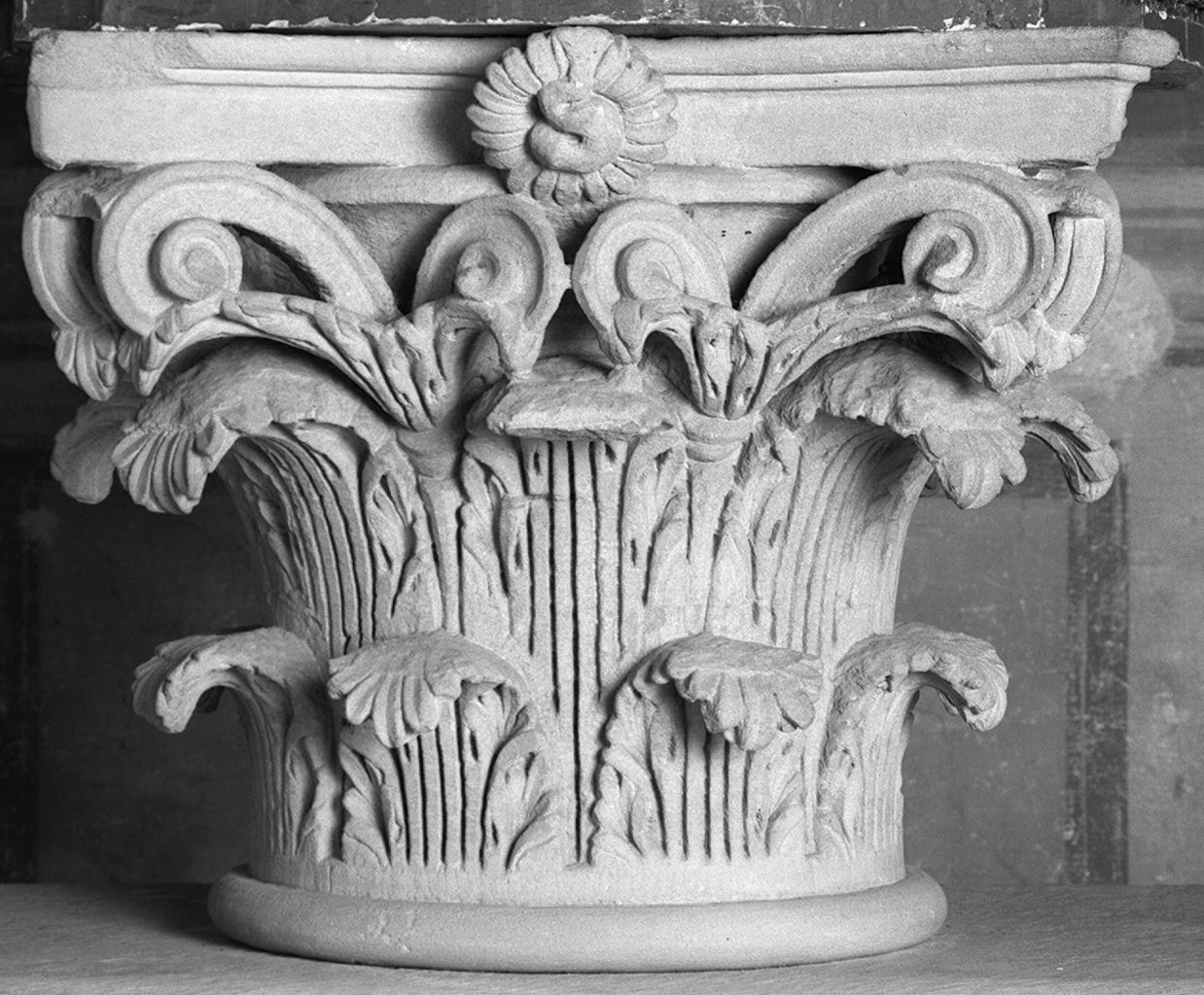 capitello composito - manifattura fiorentina (fine/inizio secc. XV/ XVI)