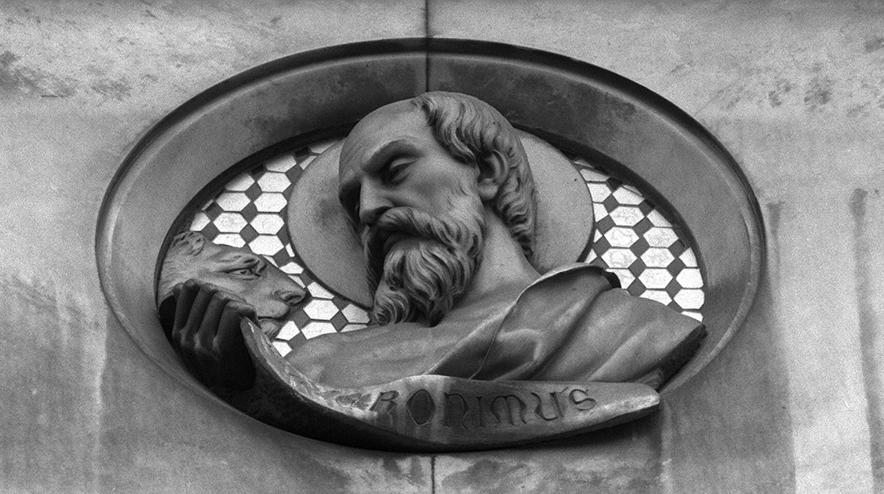 Santi (rilievo, serie) di Giorgi Ippolito, Lusini Giovanni (sec. XIX)