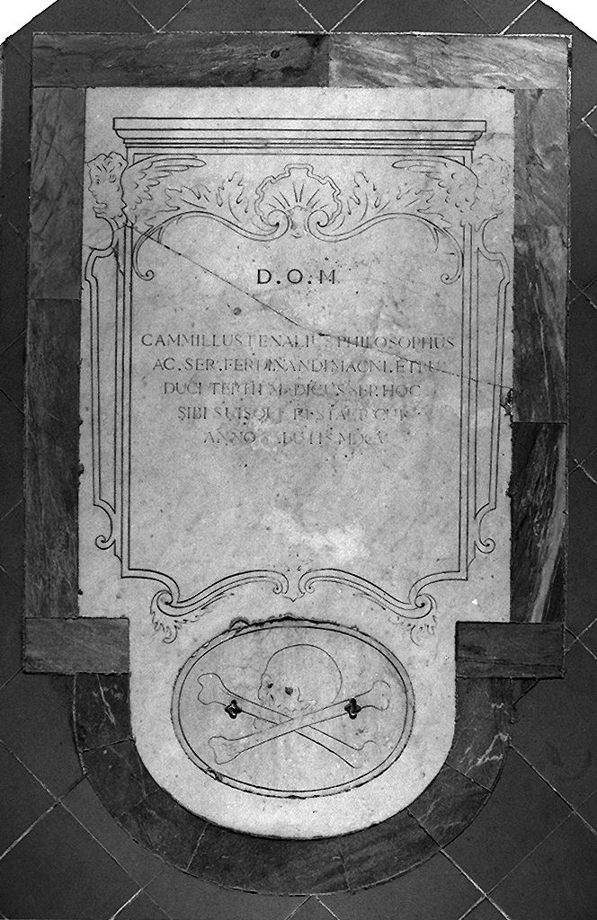 lastra tombale - produzione fiorentina (sec. XVII)