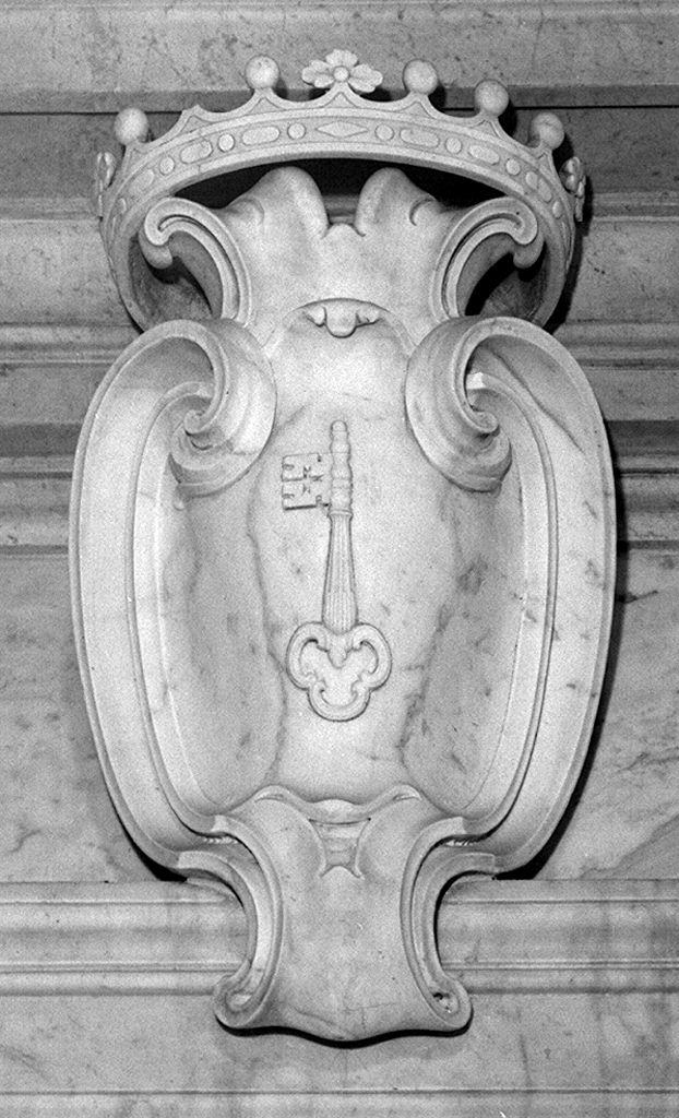stemma gentilizio della famiglia Riccardi (rilievo) - bottega fiorentina (sec. XVII)
