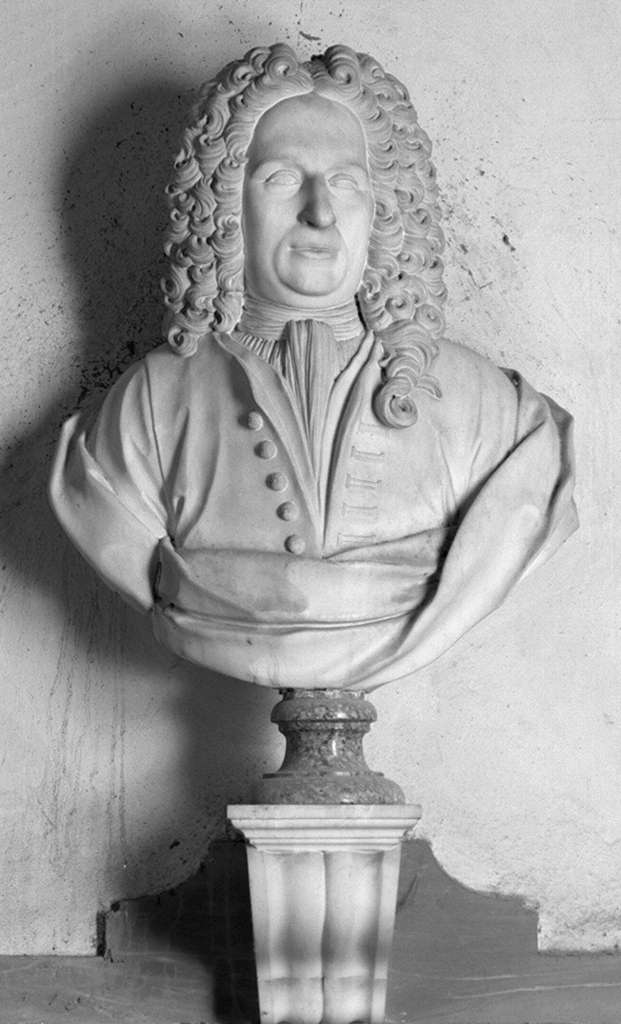 busto ritratto di Pietro Antonio Micheli (monumento funebre) di Ticciati Girolamo, Socci Carlo (sec. XVIII)