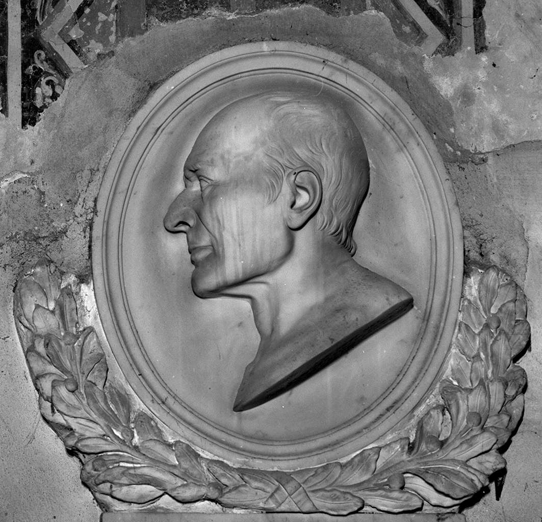 ritratto di Pio Fantoni (monumento funebre) di Veneziani Leopoldo (sec. XIX)