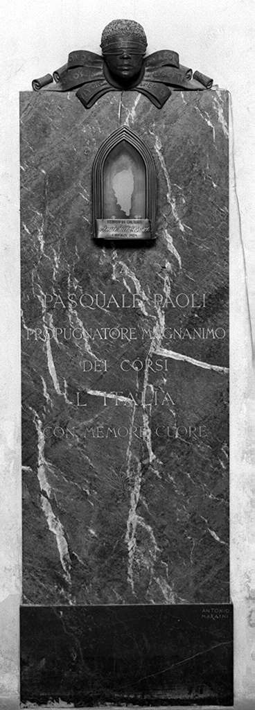 lapide tombale di Maraini Antonio (sec. XX)